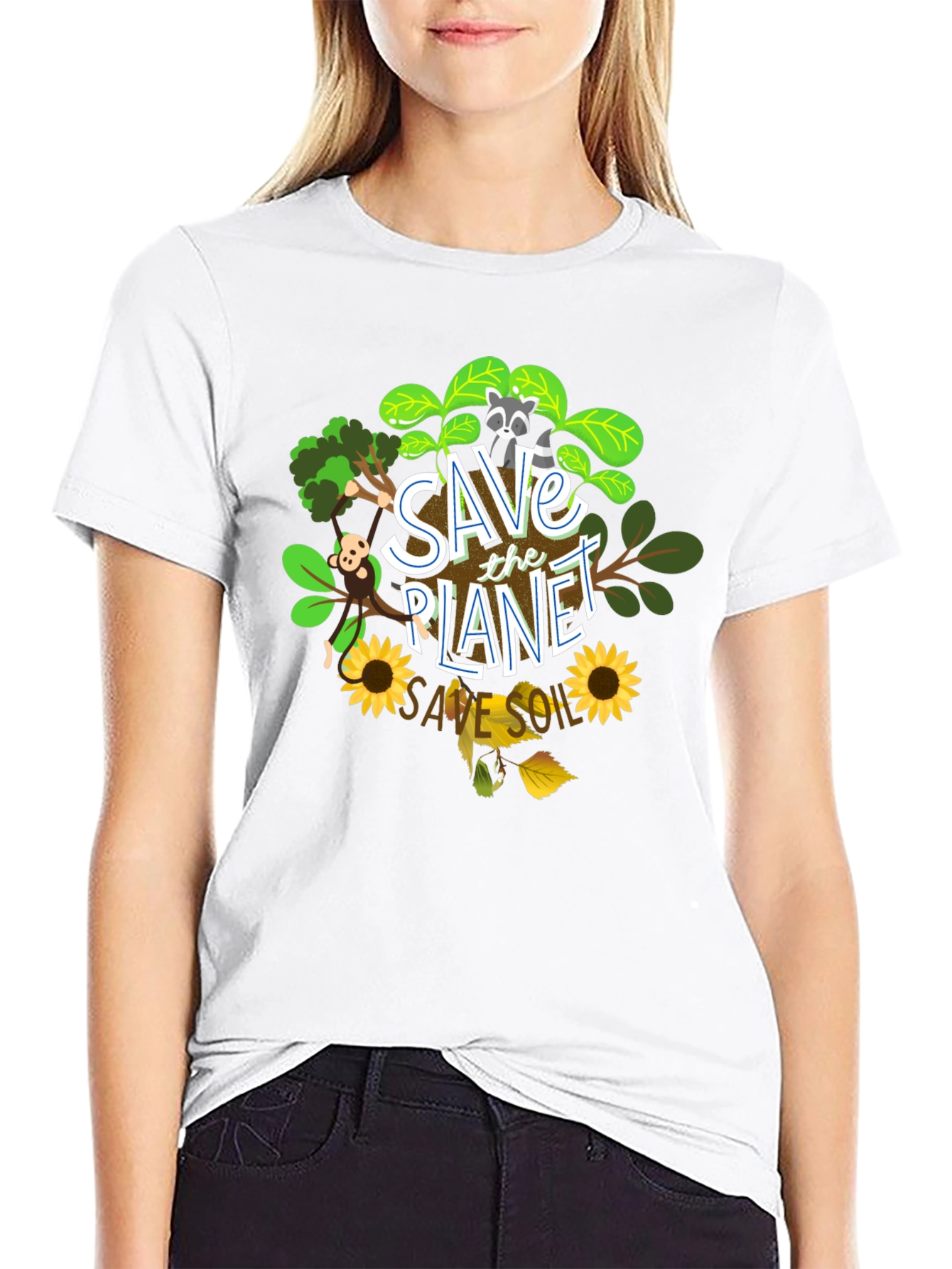 Save the Planet Graphic Tee - Earth Day Shirt