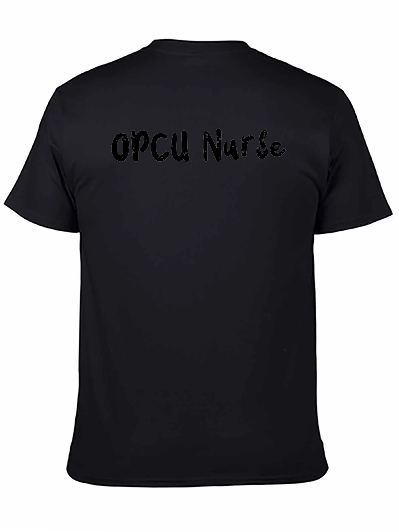 OPCU Nurse Black T-Shirt