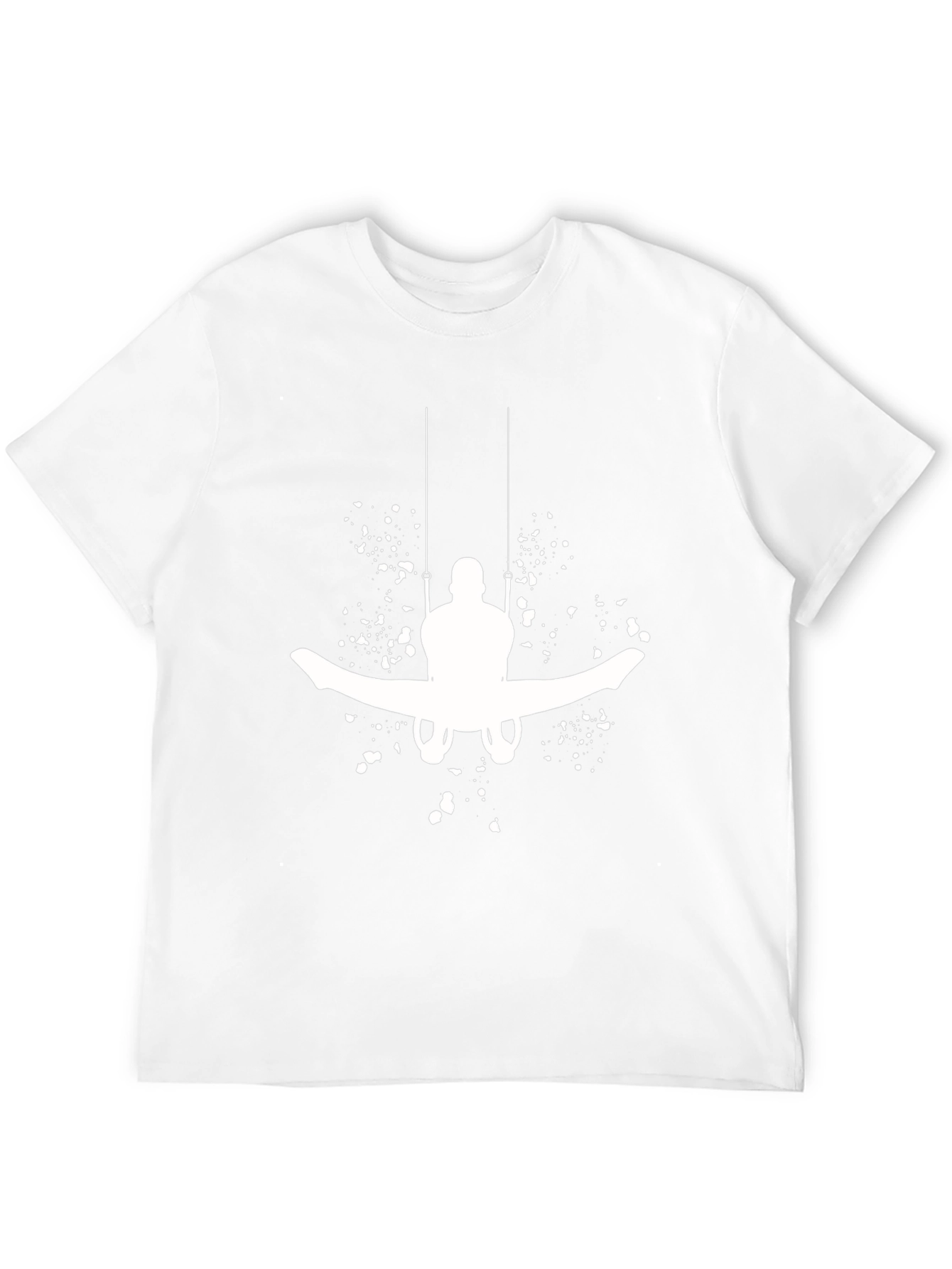 Gymnastics Still Rings Black Tee