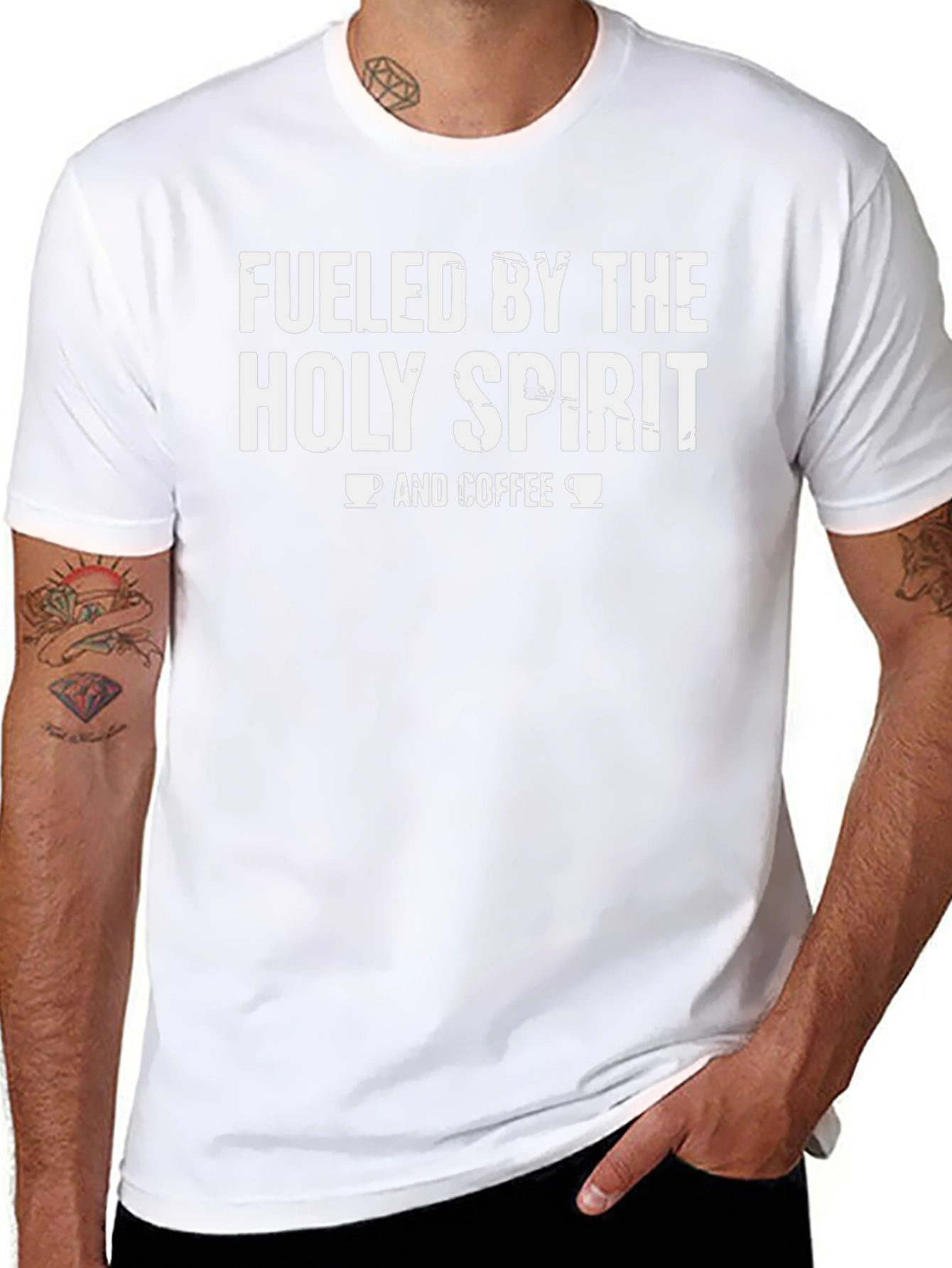 Fueled by the Holy Spirit and Coffee T-Shirt