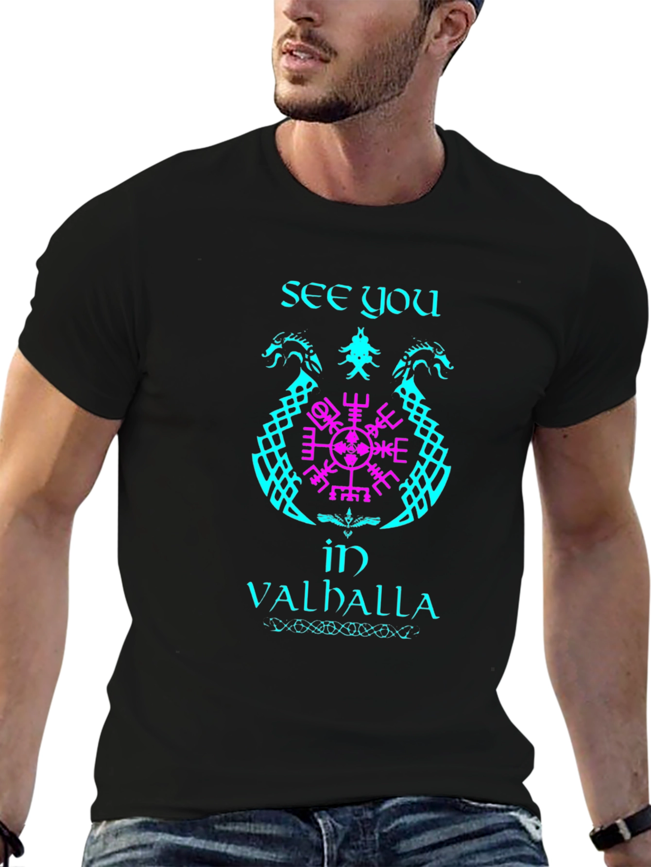 See You In Valhalla Viking T-Shirt
