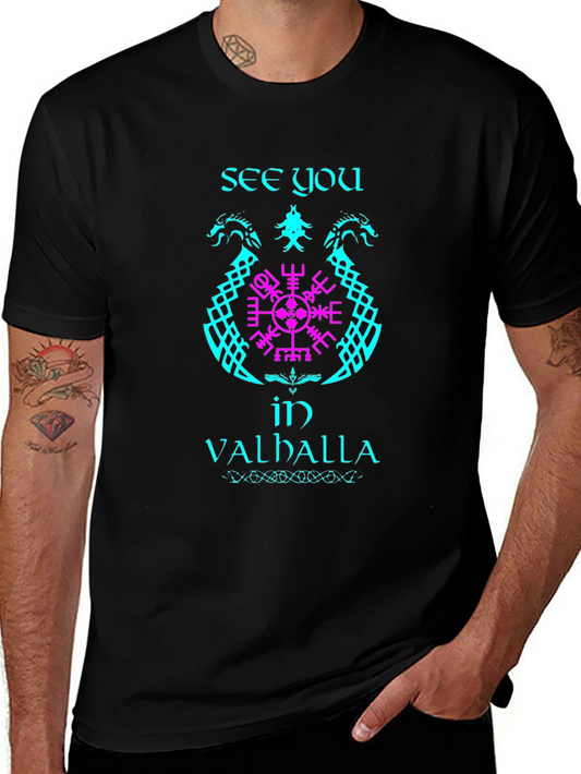 See You In Valhalla Viking T-Shirt