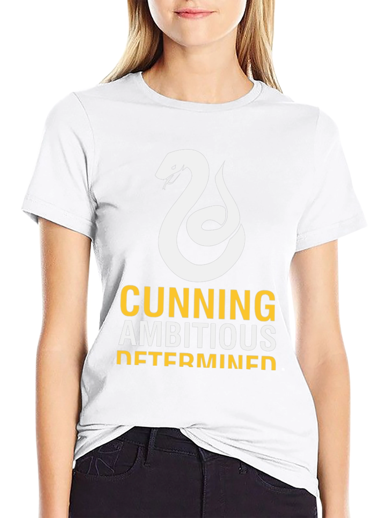 Cunning Ambitious Determined Slytherin T-Shirt