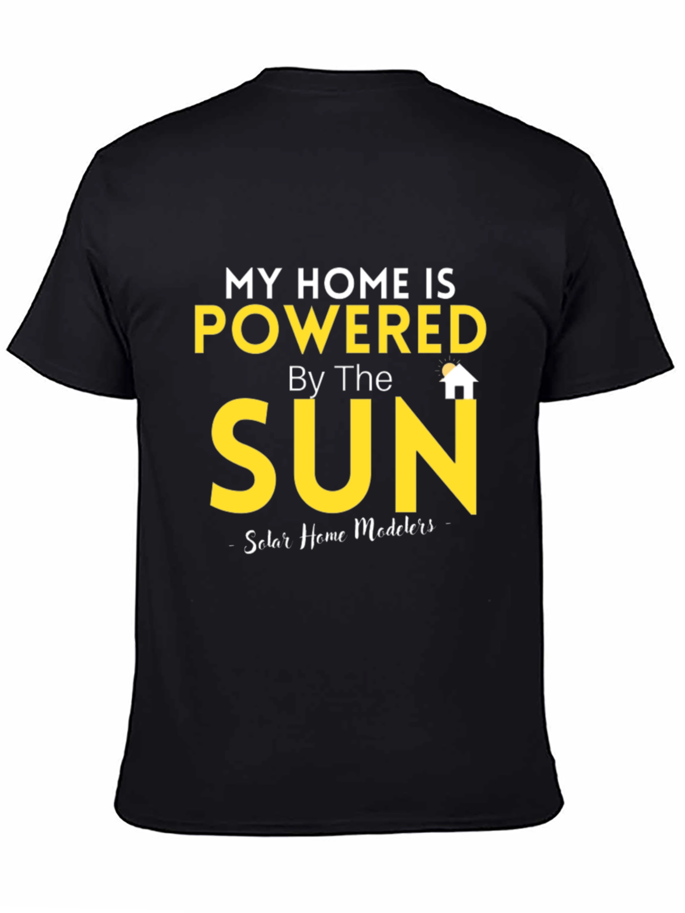 Powered by the Sun Graphic Tee - Eco-Friendly Fashion