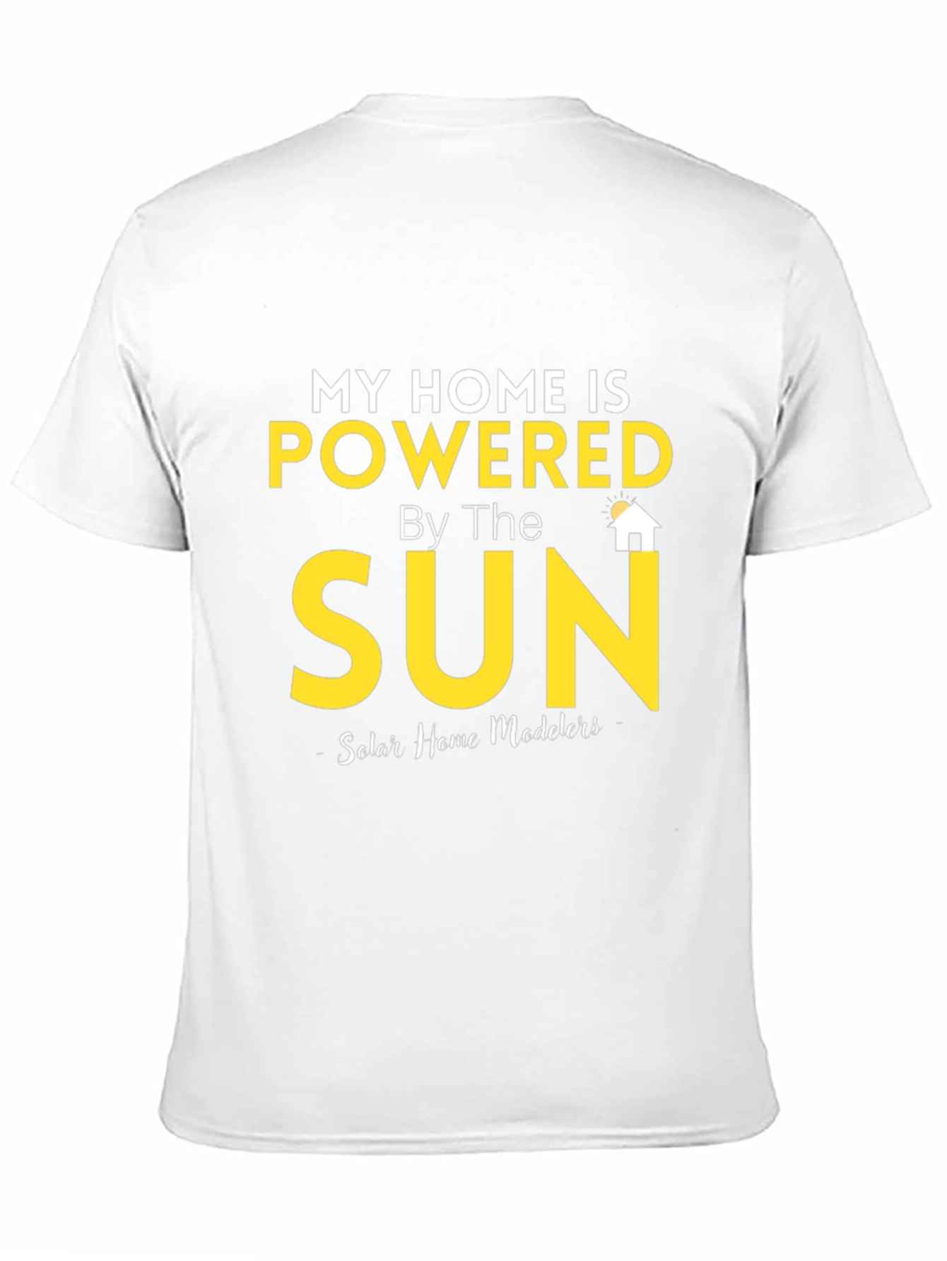 Powered by the Sun Graphic Tee - Eco-Friendly Fashion