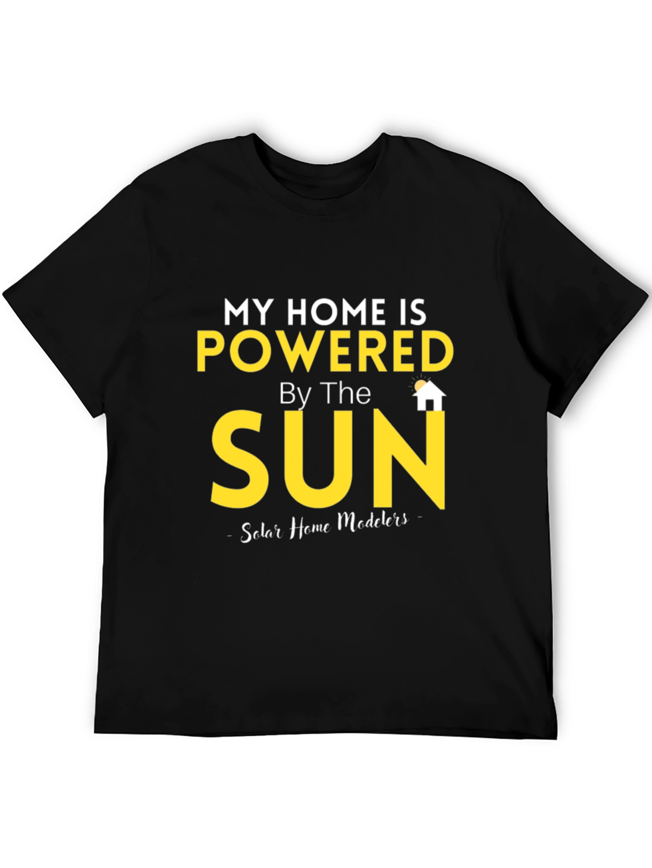 Powered by the Sun Graphic Tee - Eco-Friendly Fashion