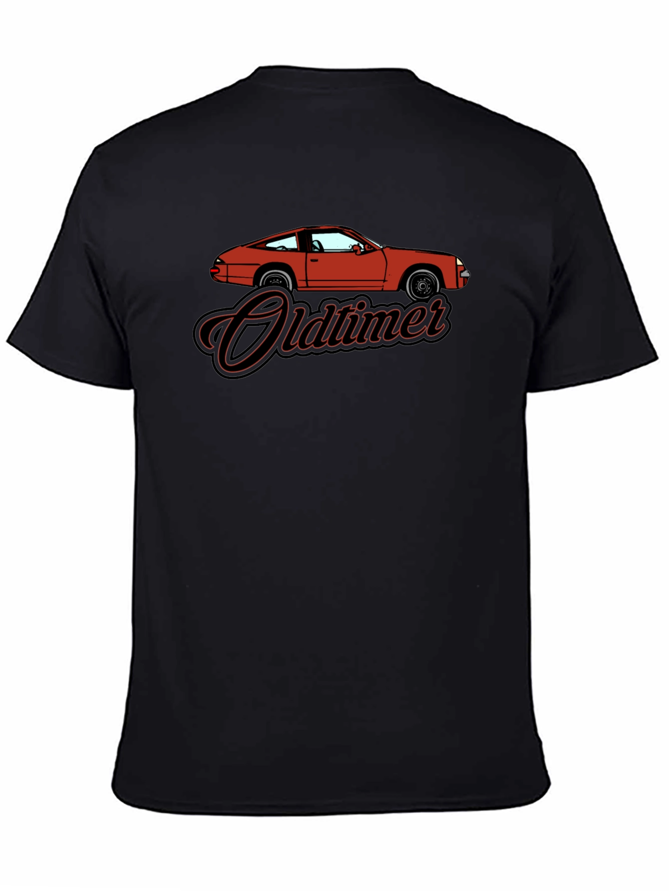 Retro Car Graphic Tee - Oldtimer Style