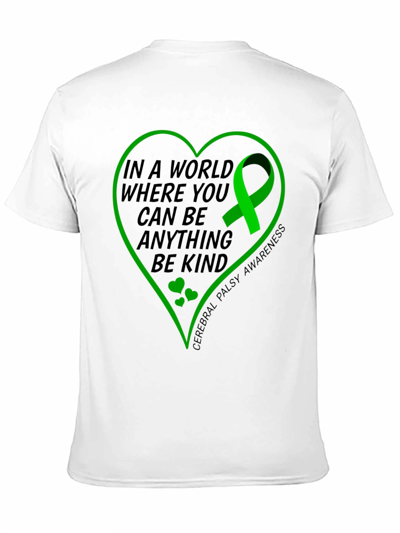Cerebral Palsy Awareness T-Shirt: Kindness Design
