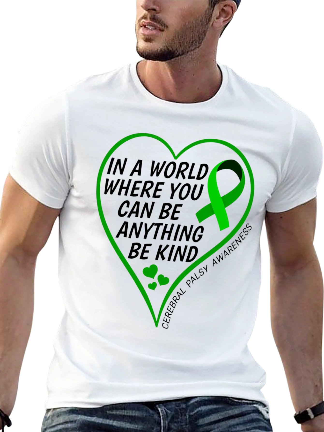 Cerebral Palsy Awareness T-Shirt: Kindness Design