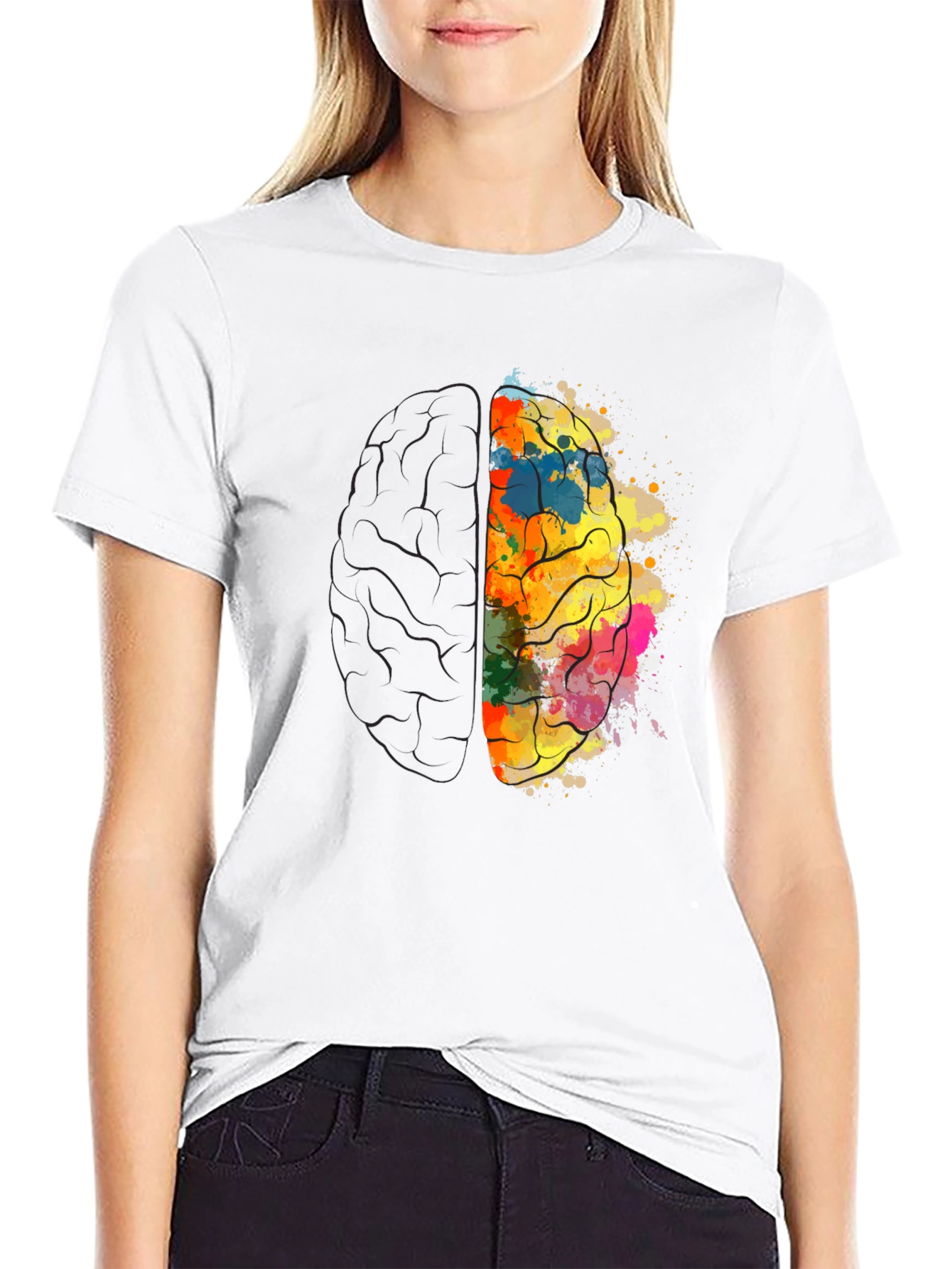 Brain Power Tee - Creative Mind T-Shirt
