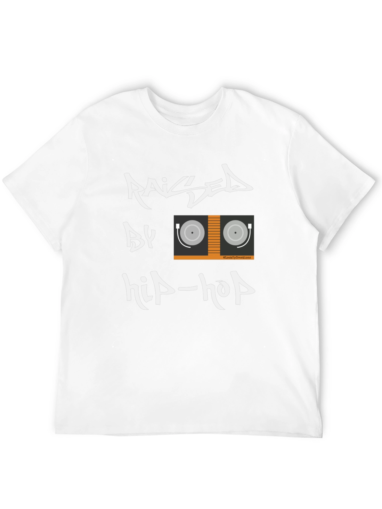 Raised by Hip-Hop Graphic T-Shirt