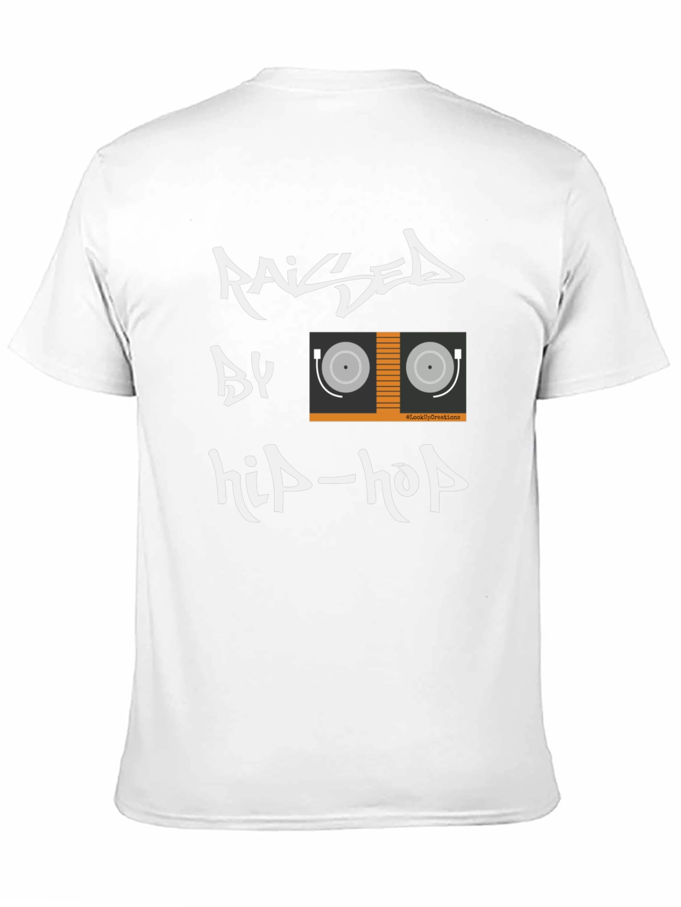 Raised by Hip-Hop Graphic T-Shirt