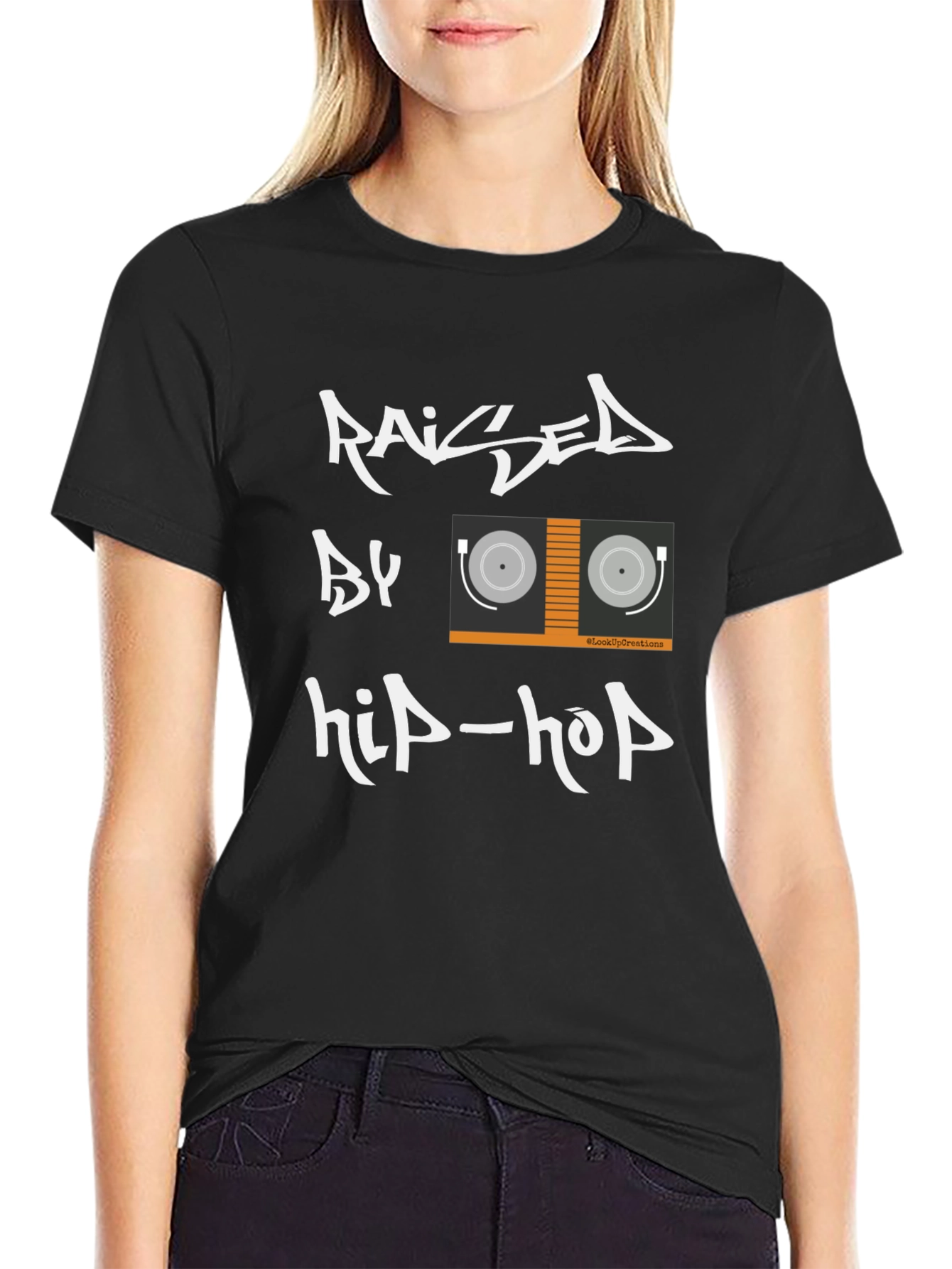 Raised by Hip-Hop Graphic T-Shirt