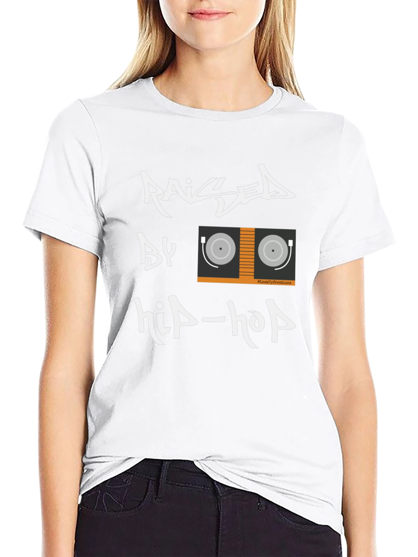 Raised by Hip-Hop Graphic T-Shirt