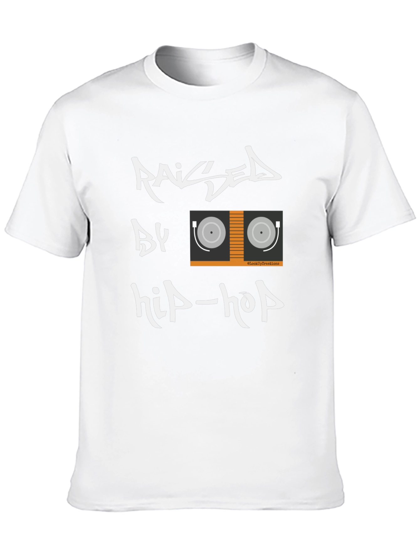 Raised by Hip-Hop Graphic T-Shirt