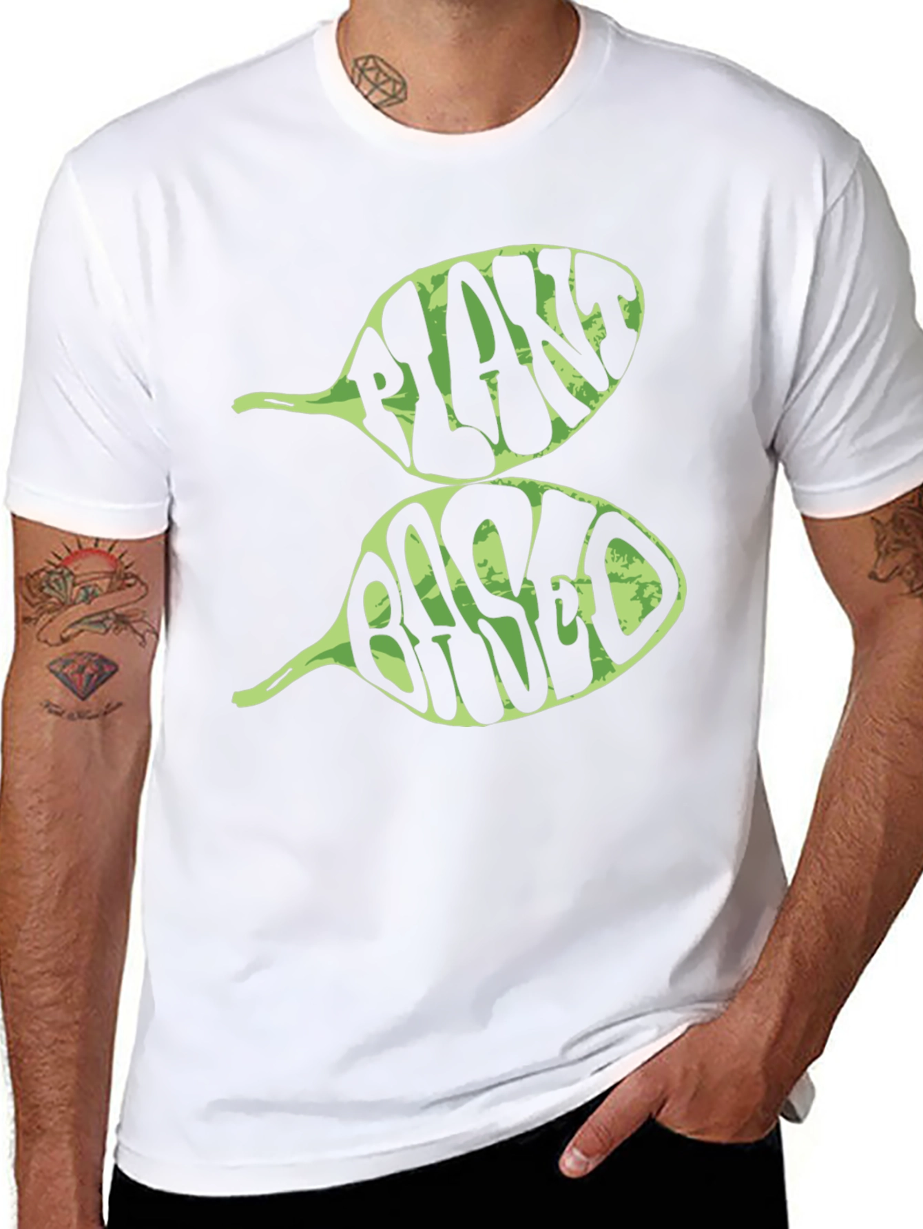 Plant Based Graphic T-Shirt Vegan Apparel