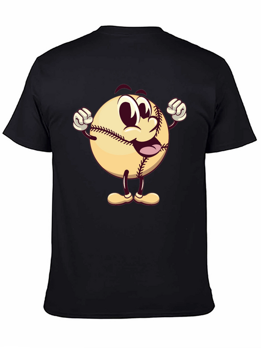 Cartoon Baseball T-Shirt