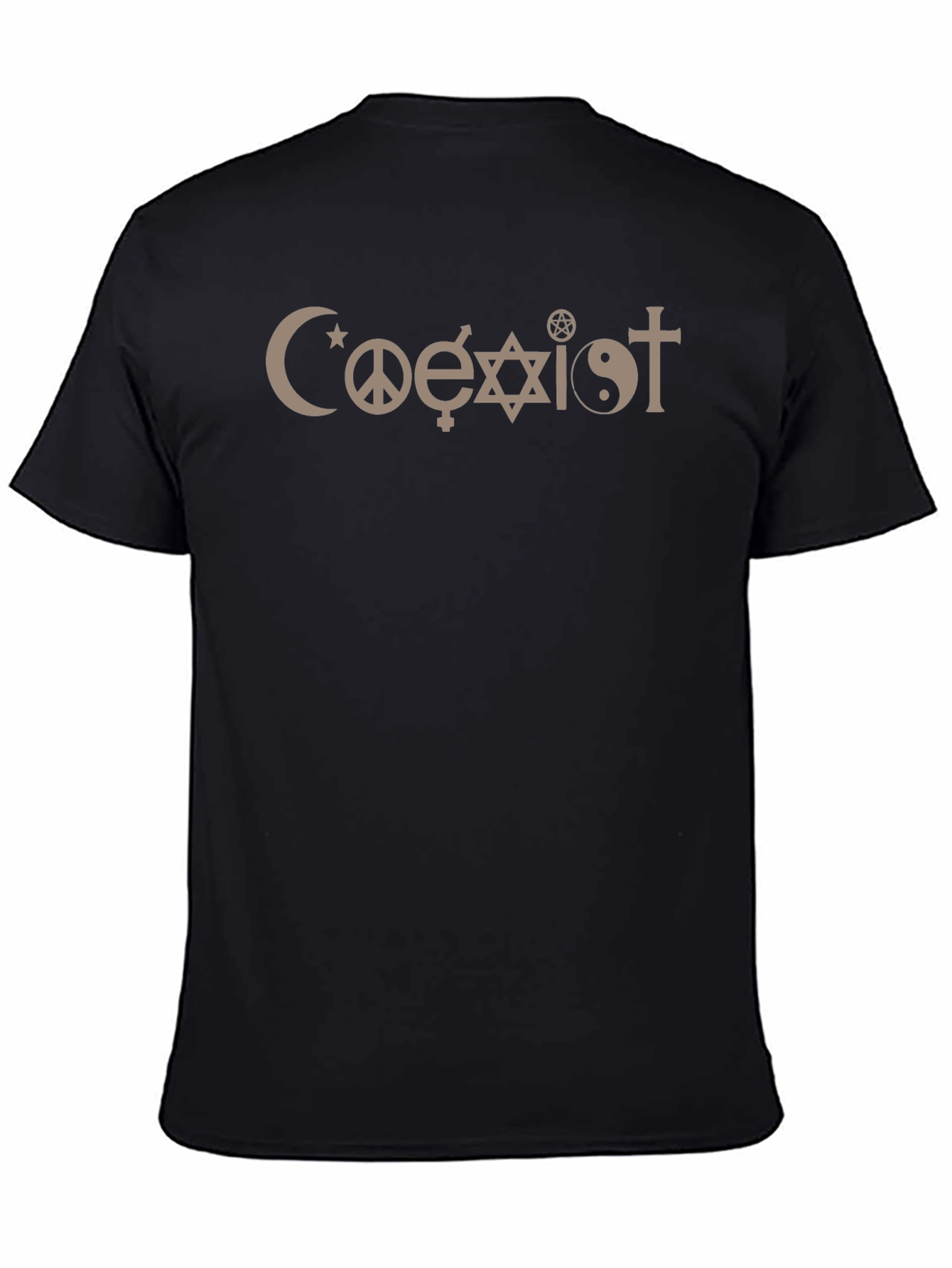 Coexist Graphic T-Shirt - Religious Tolerance Design