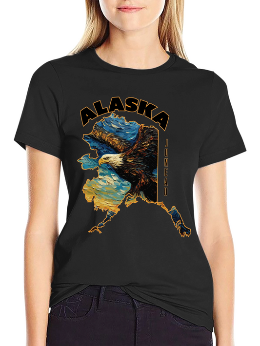 Alaska Eagle Graphic T-Shirt