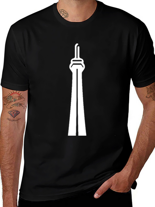 CN Tower Graphic Tee - Toronto Landmark Shirt