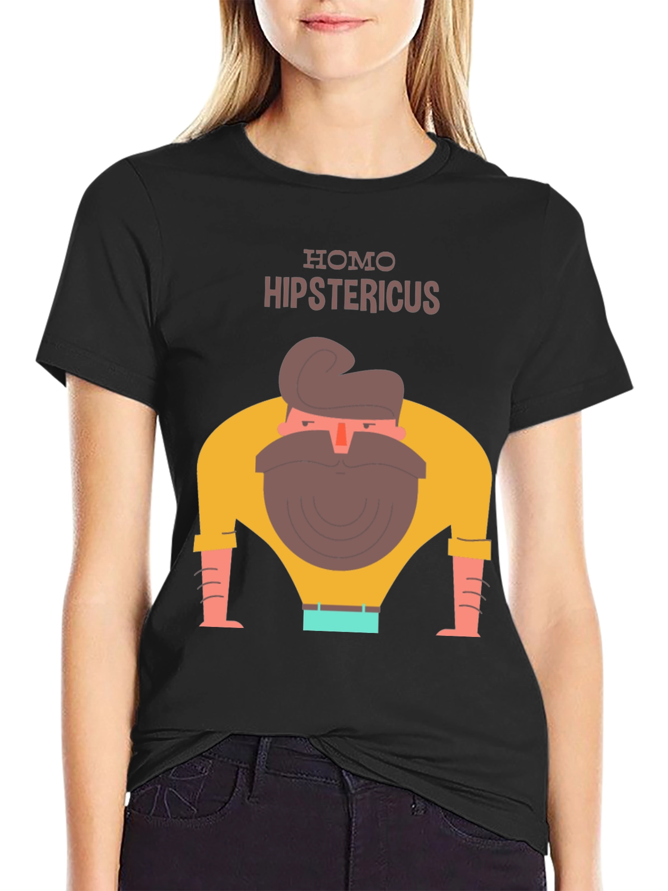 Homo Hipstericus Graphic Tee