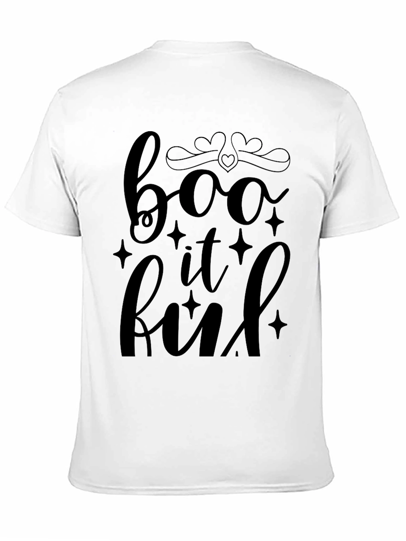 Boo It Kind Black Graphic T-Shirt