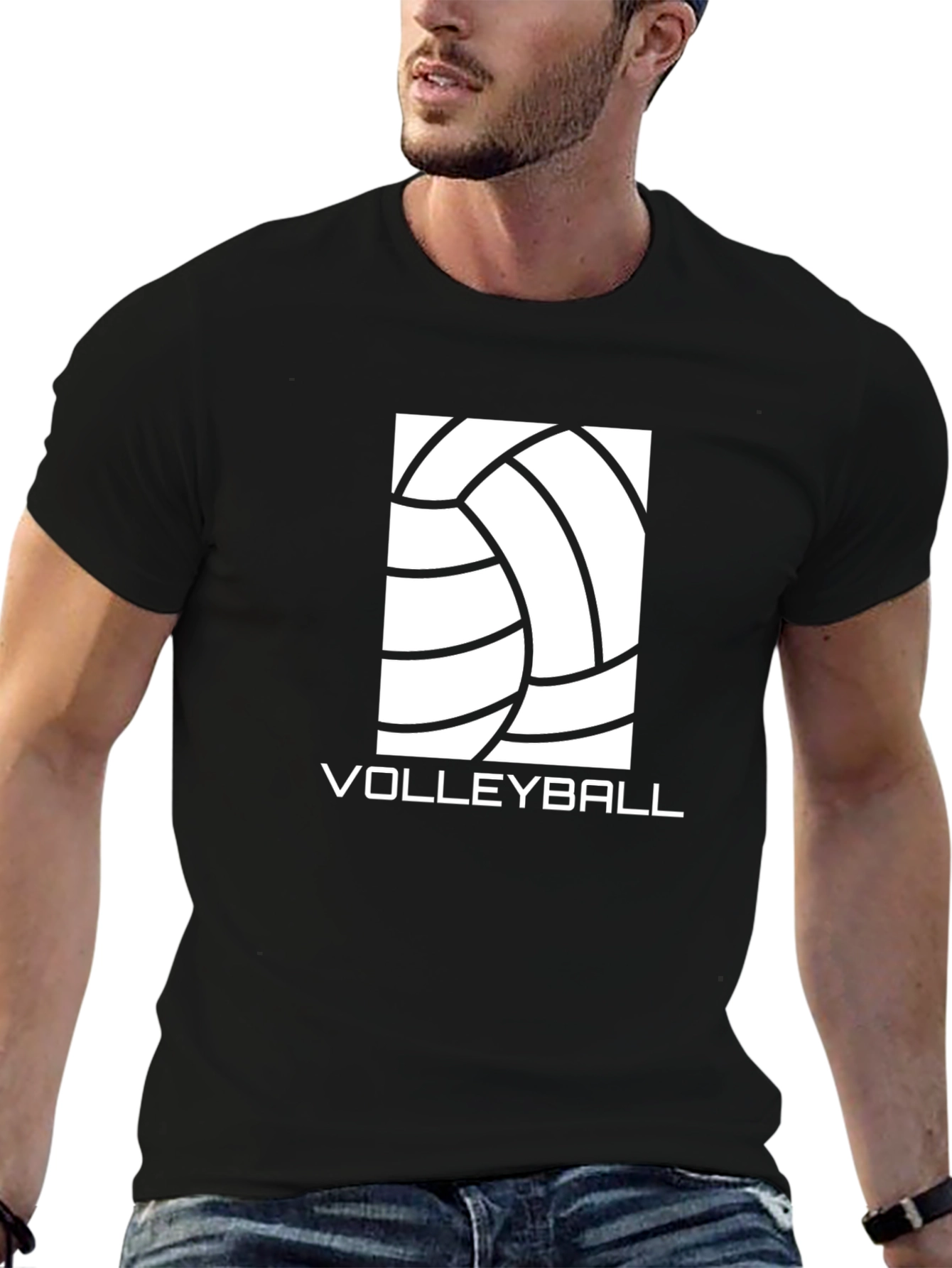Volleyball Graphic Tee - Stylish Sportswear