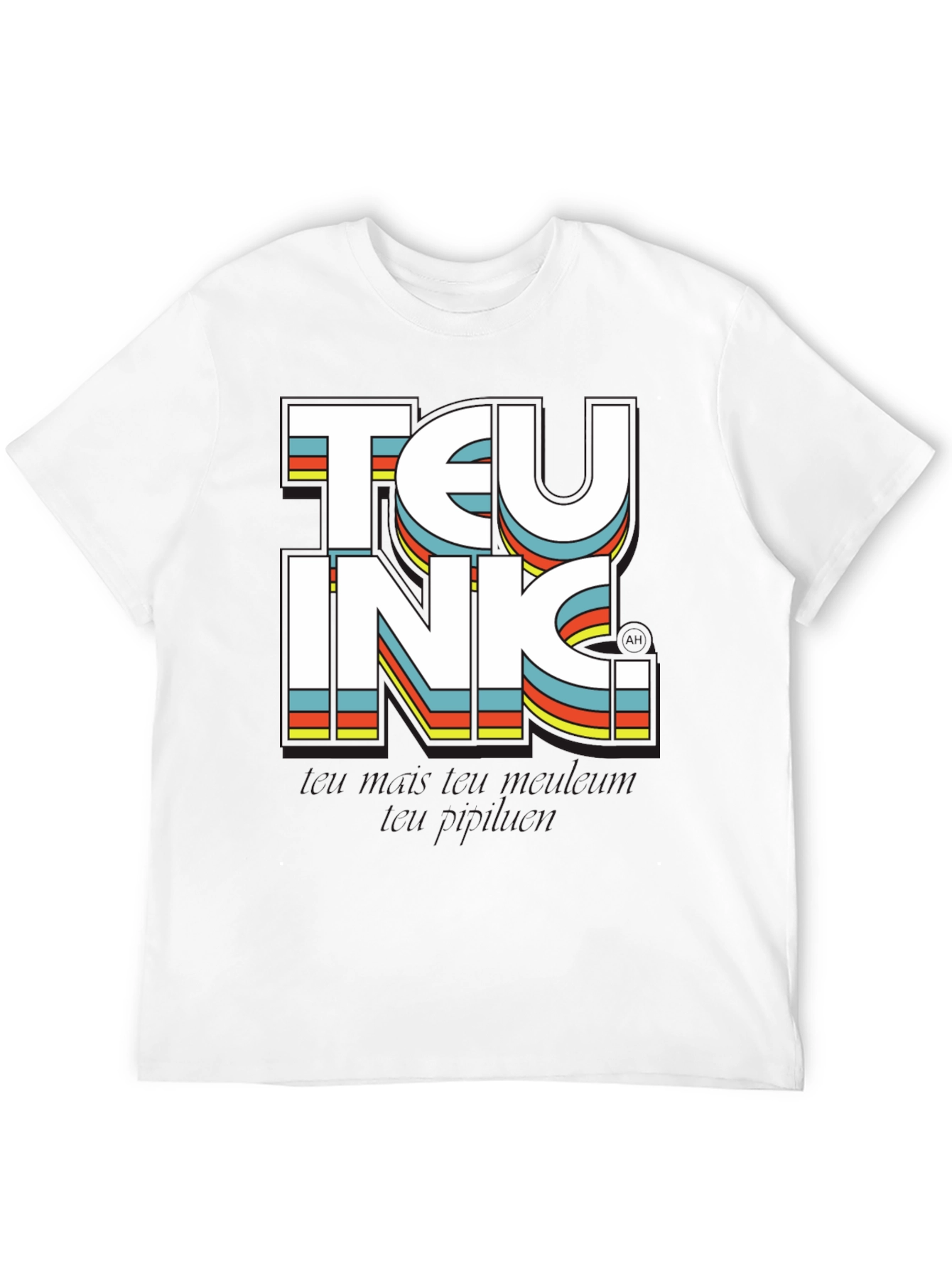 Teu Inc. Retro Graphic Tee - Black