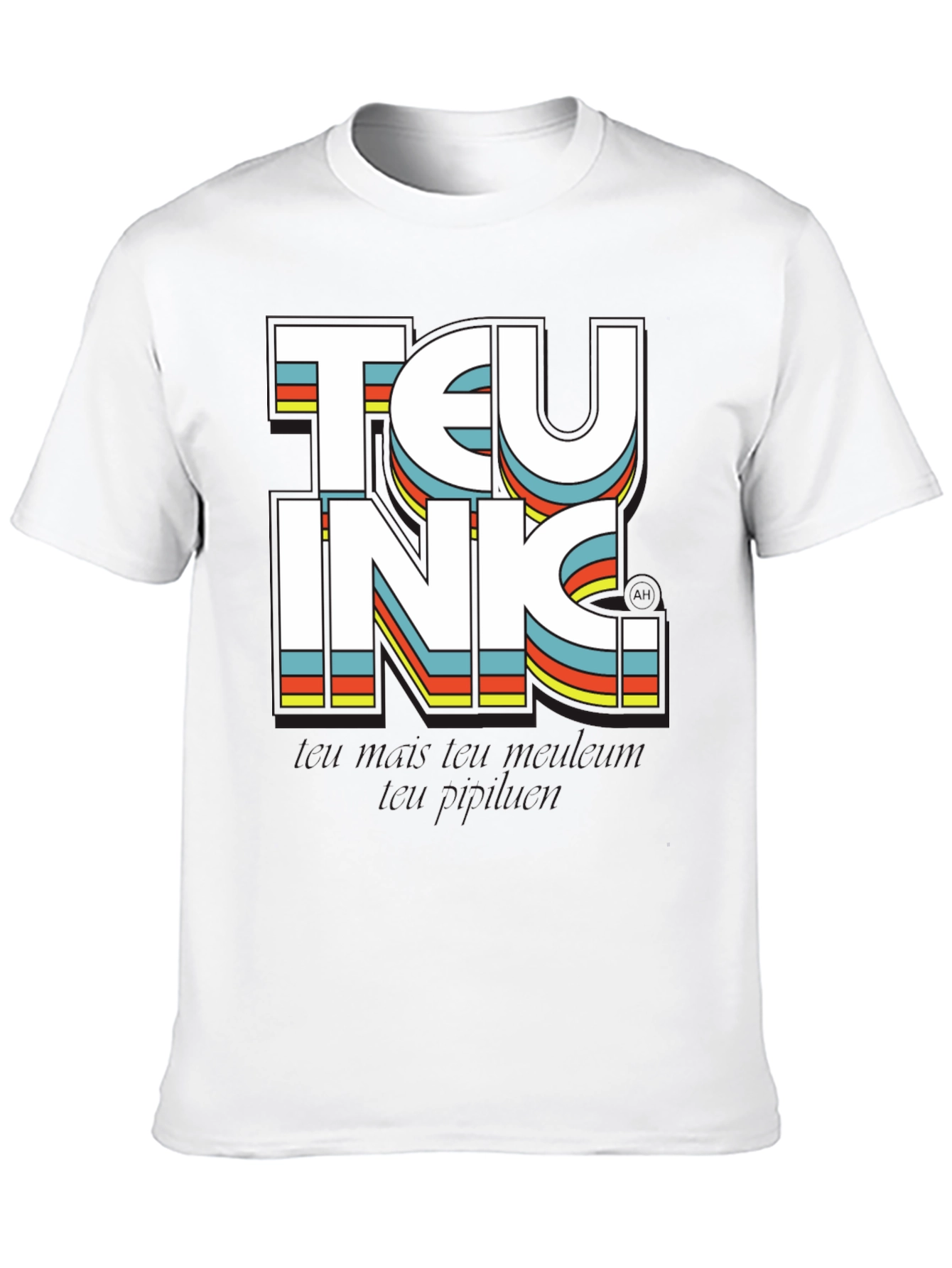 Teu Inc. Retro Graphic Tee - Black