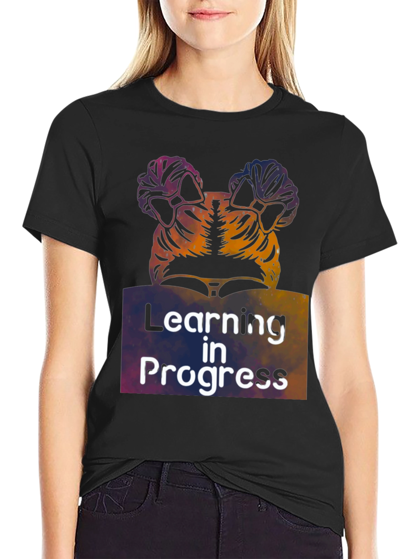 Learning in Progress Graphic Tee - Soft Cotton
