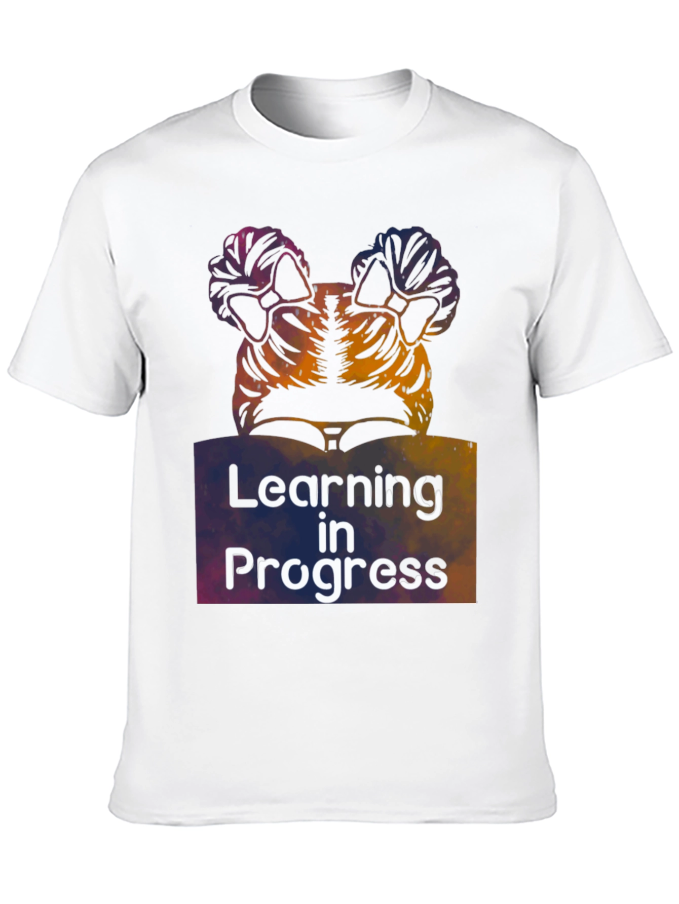Learning in Progress Graphic Tee - Soft Cotton