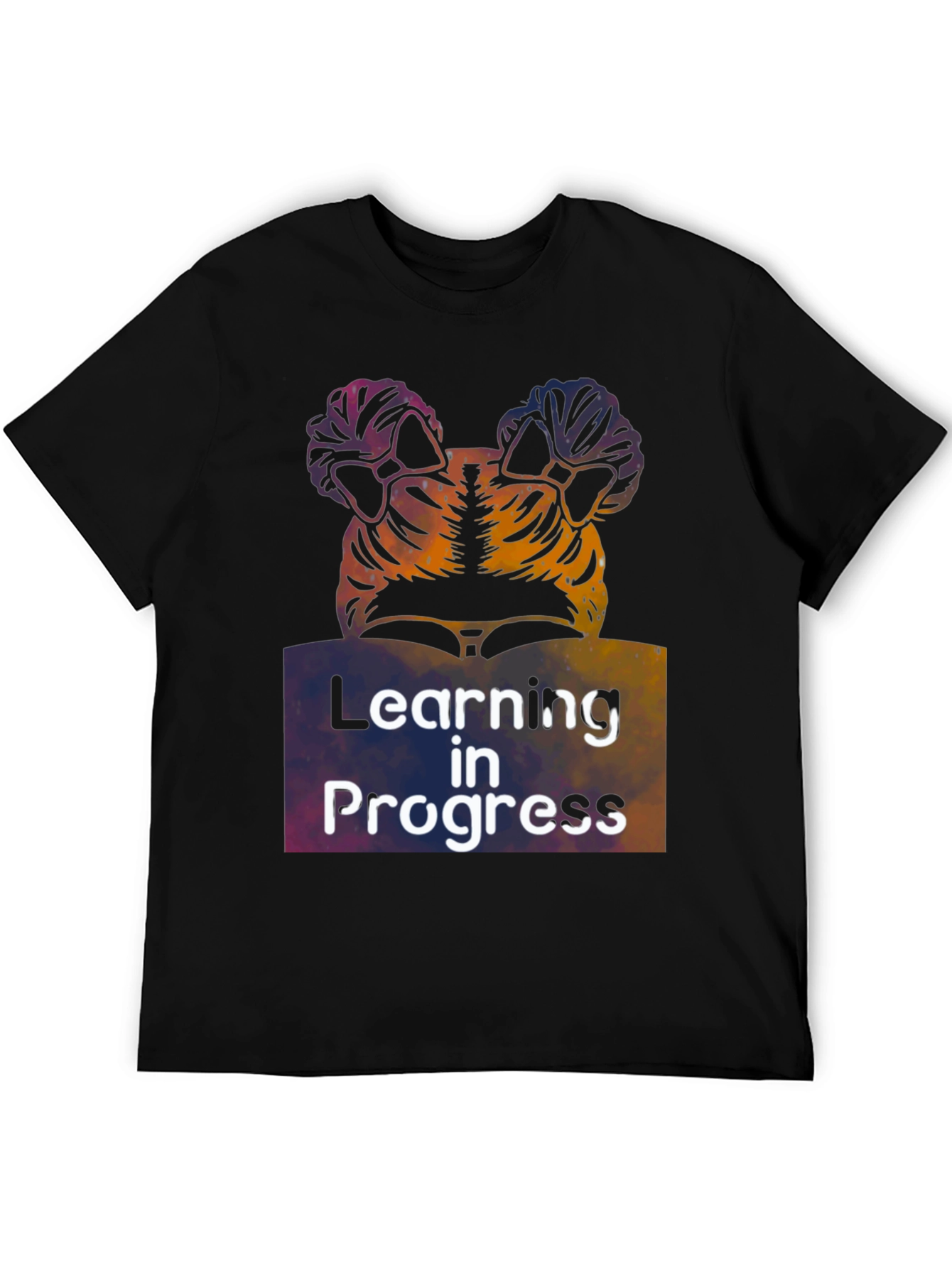 Learning in Progress Graphic Tee - Soft Cotton