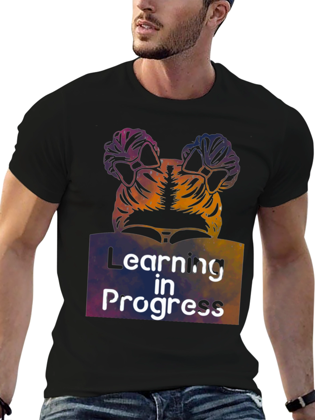 Learning in Progress Graphic Tee - Soft Cotton