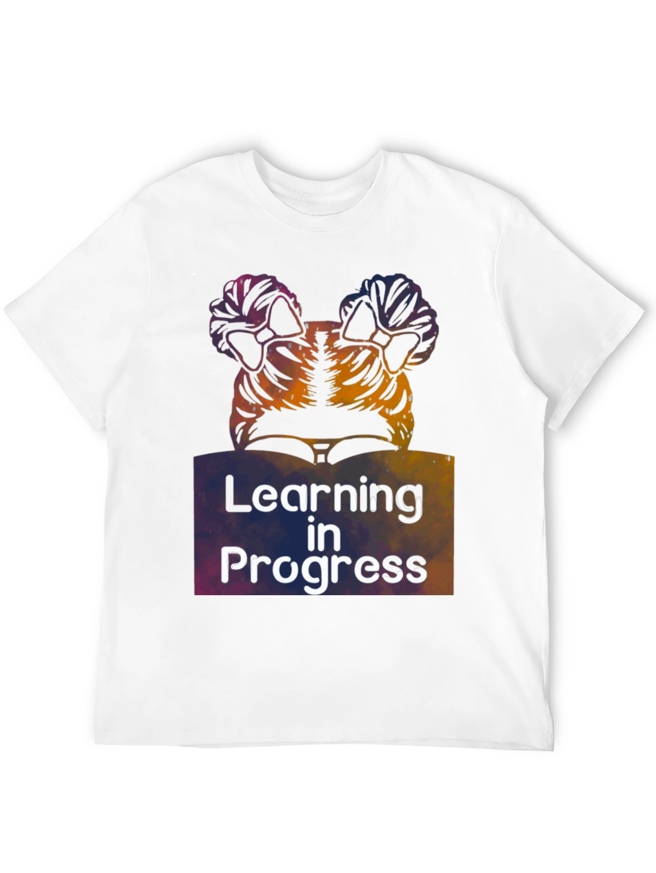 Learning in Progress Graphic Tee - Soft Cotton