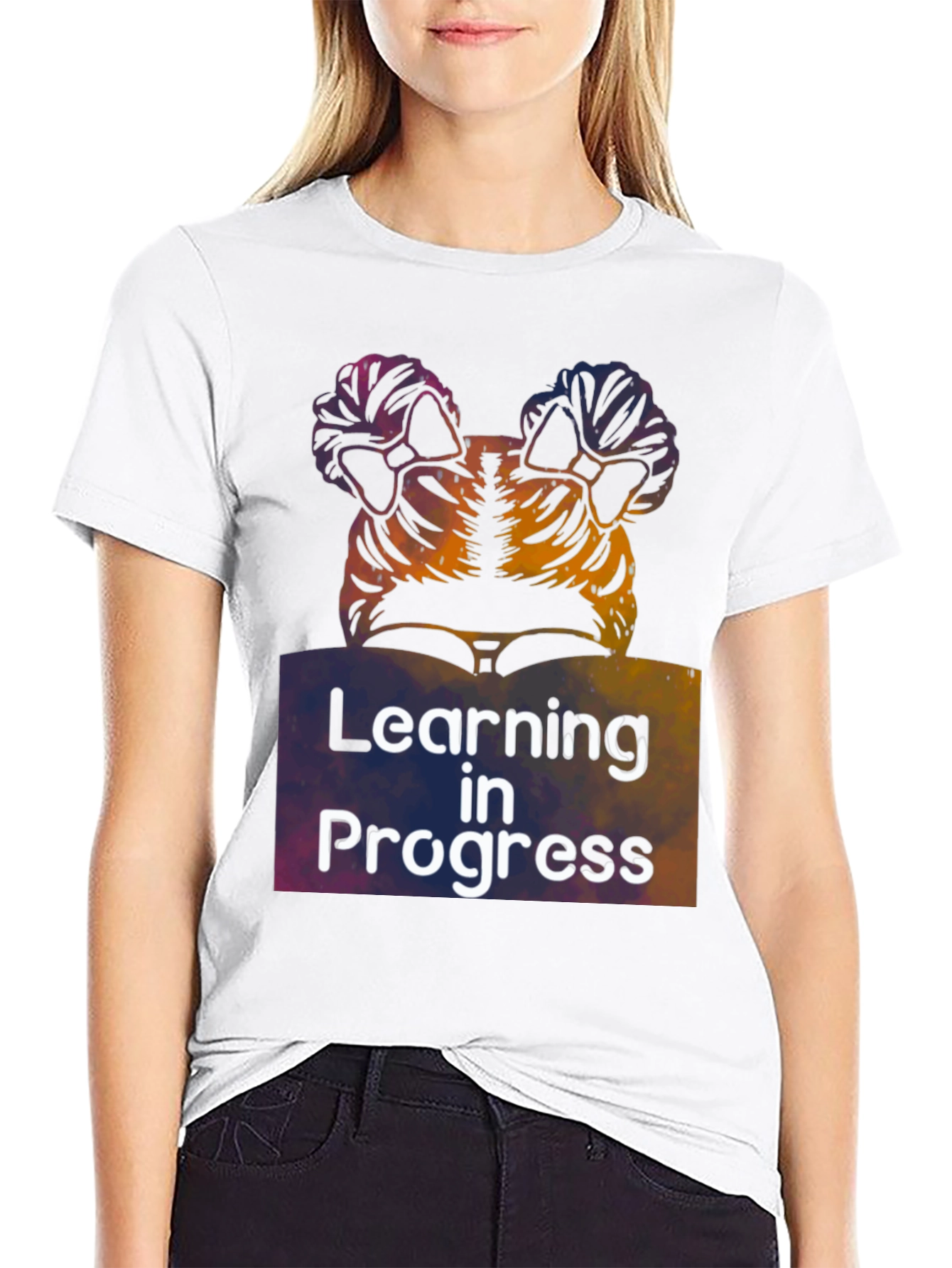 Learning in Progress Graphic Tee - Soft Cotton