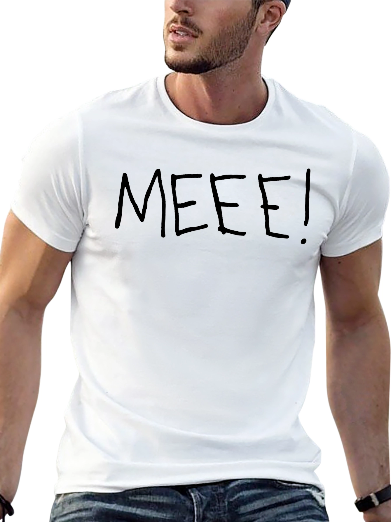 MEEE! Graphic Tee - Comfy Black T-Shirt