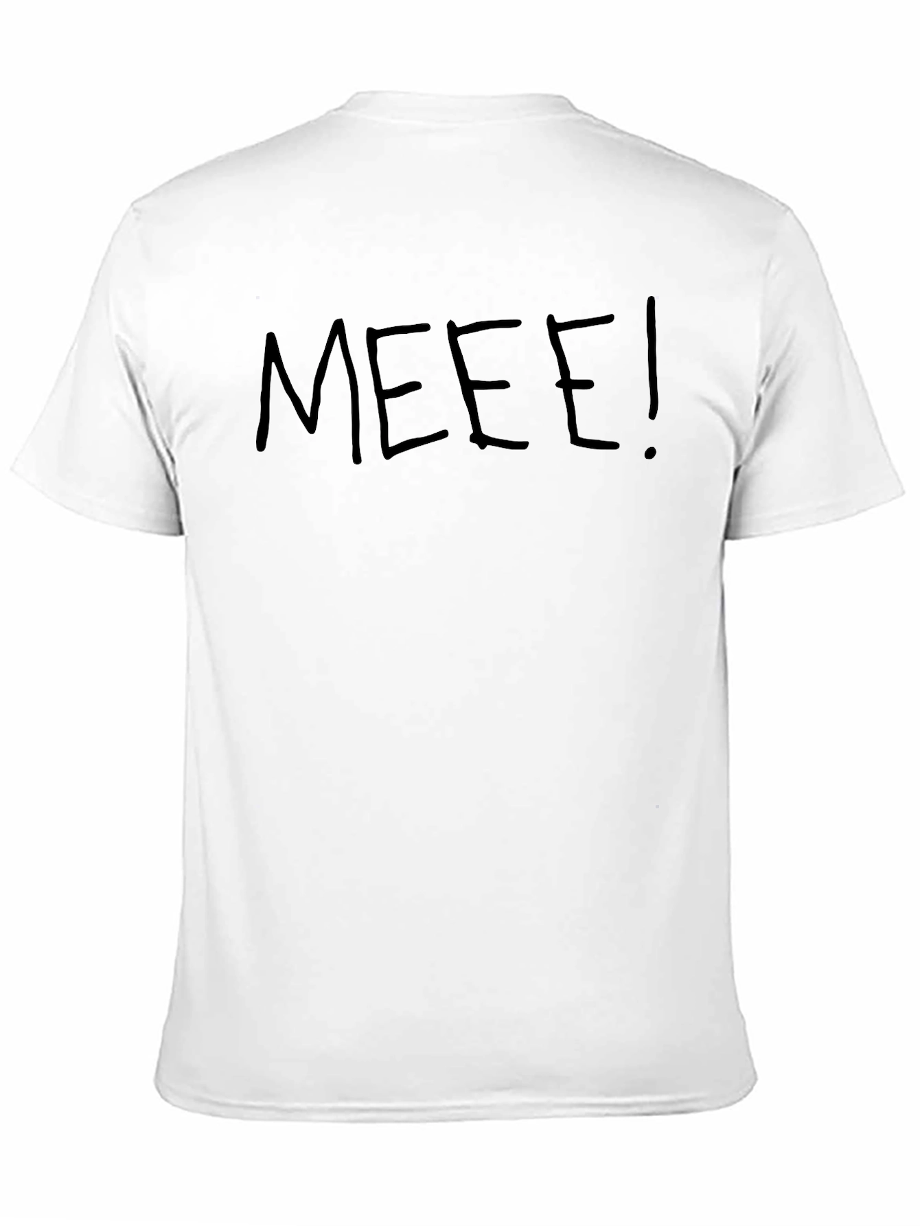 MEEE! Graphic Tee - Comfy Black T-Shirt