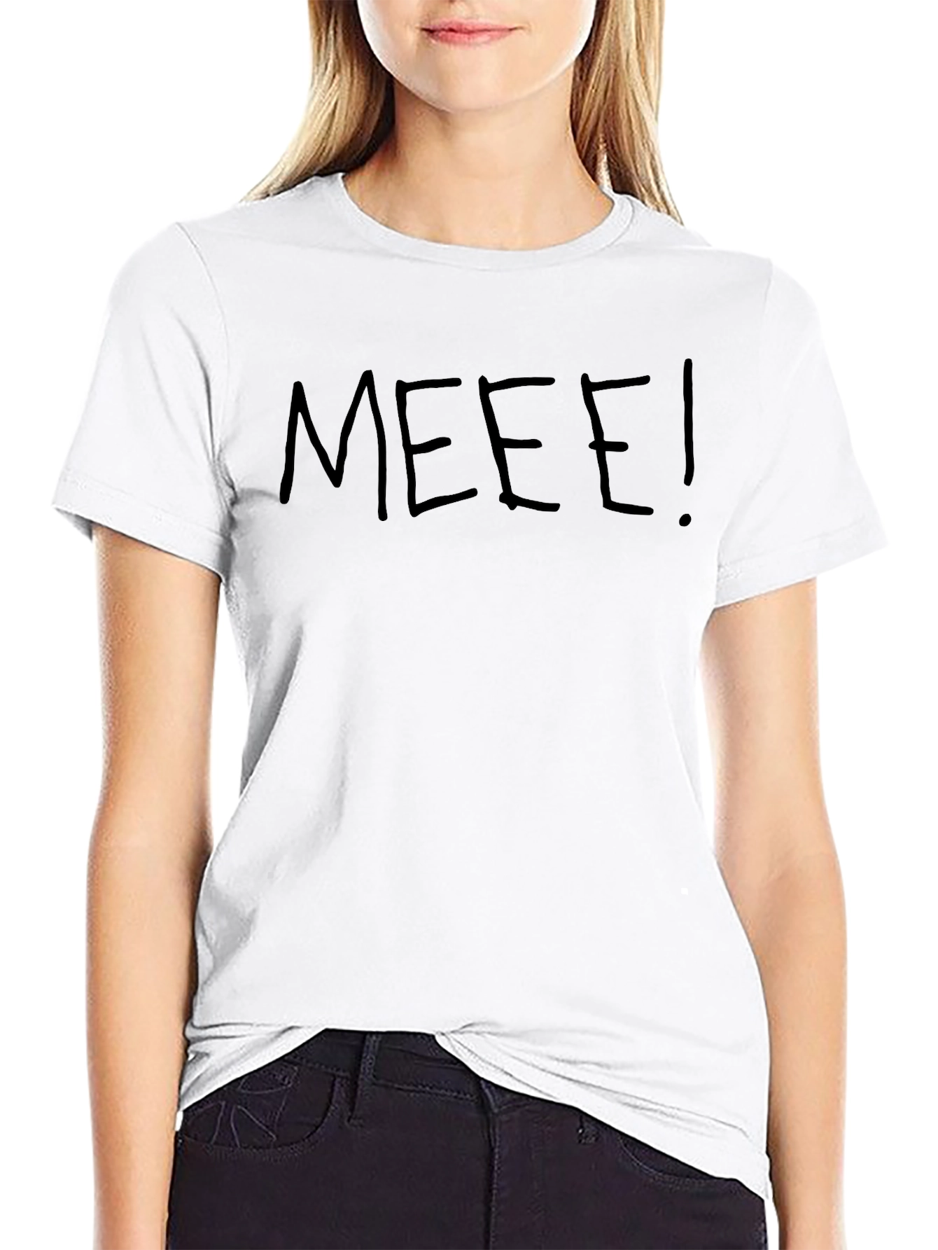 MEEE! Graphic Tee - Comfy Black T-Shirt