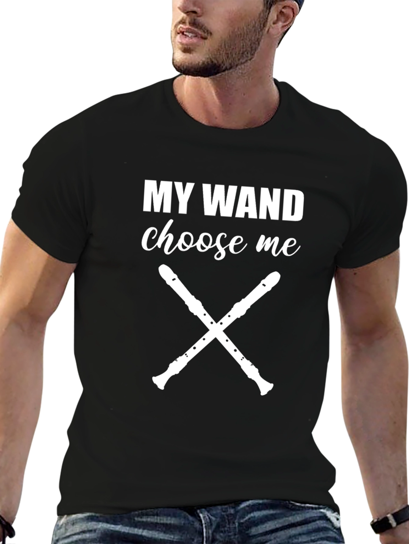 My Wand Choose Me T-Shirt - Funny Musician Tee