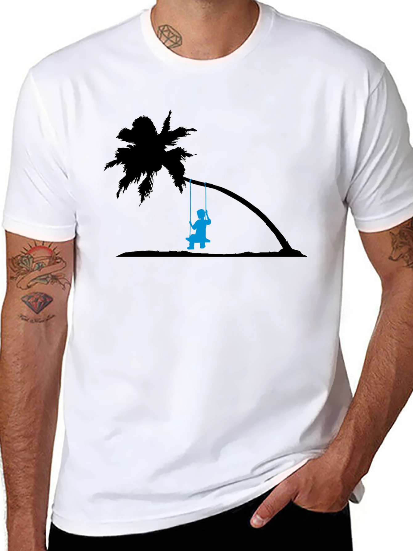 Island Life T-Shirt: Relaxed Fit Graphic Tee