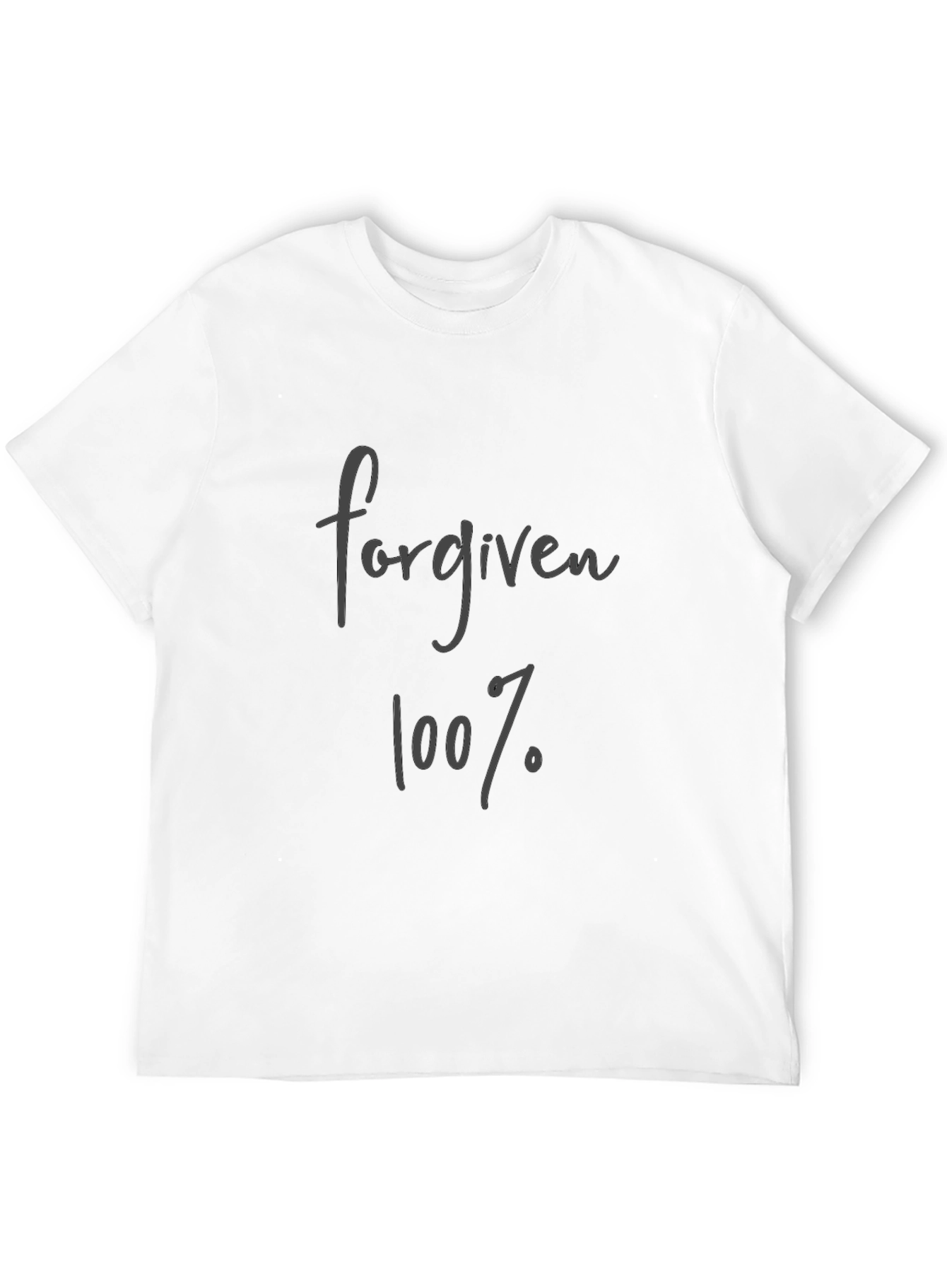 Forgiven 100% Graphic T-Shirt - Casual Comfort