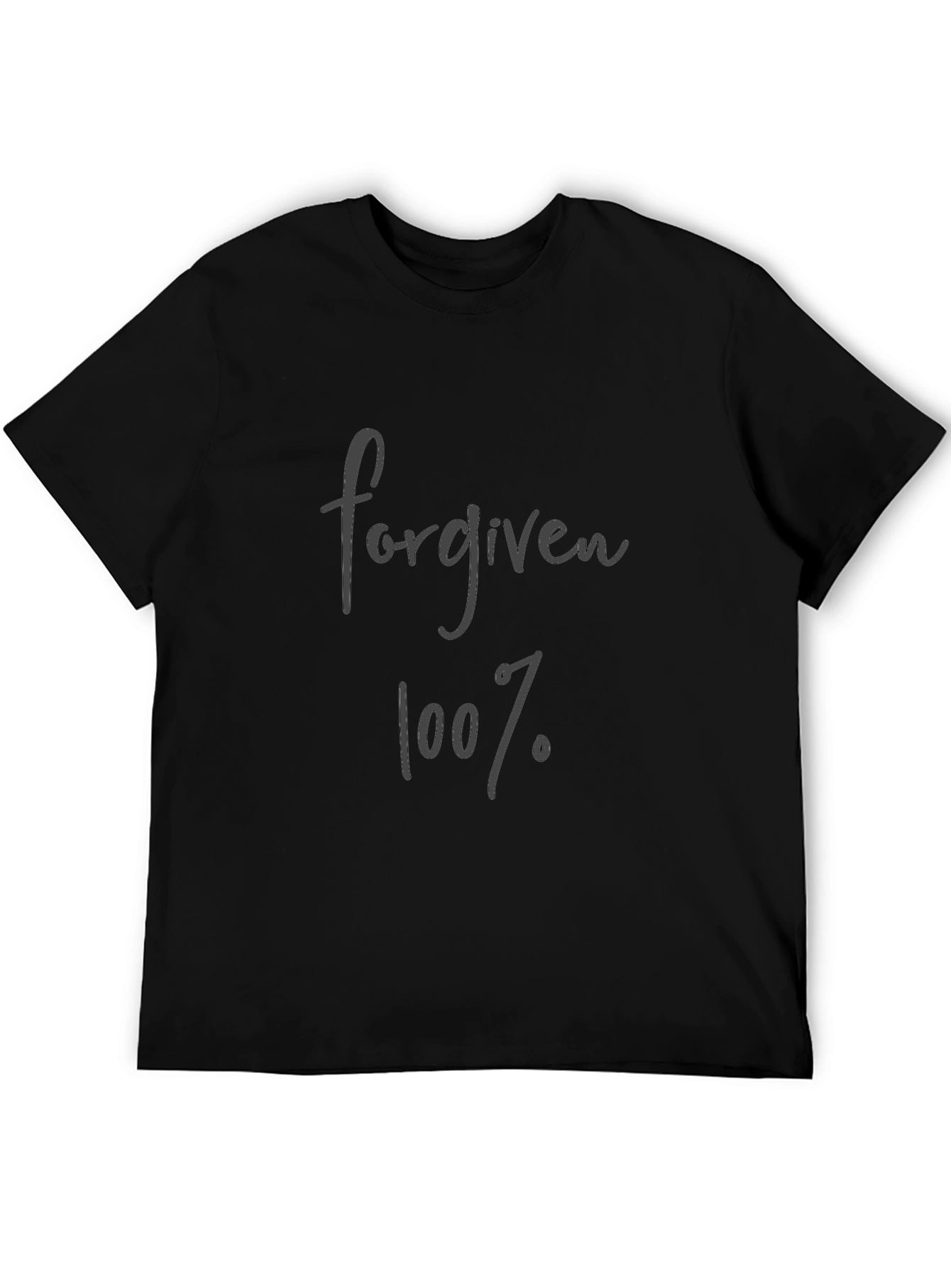 Forgiven 100% Graphic T-Shirt - Casual Comfort