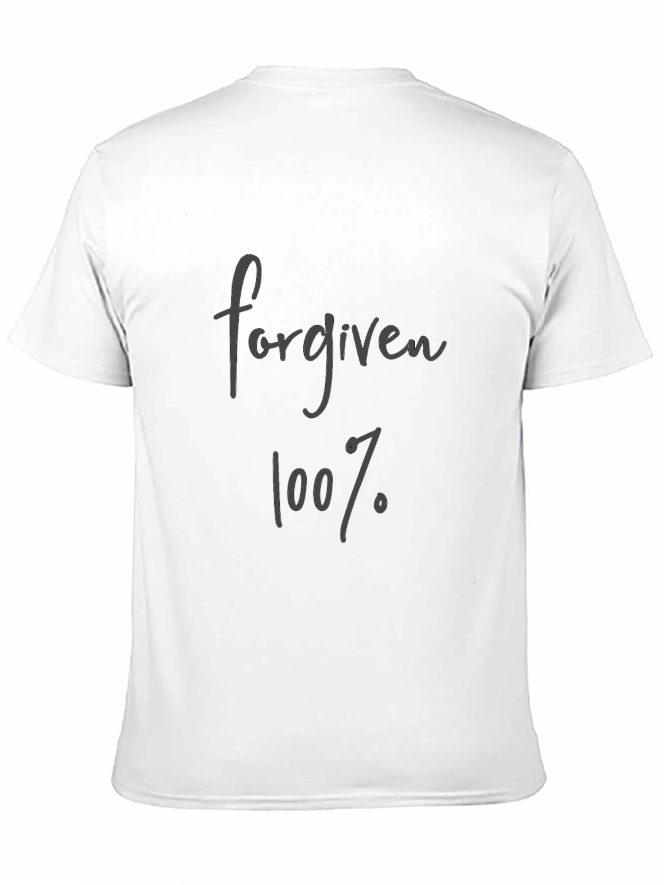 Forgiven 100% Graphic T-Shirt - Casual Comfort