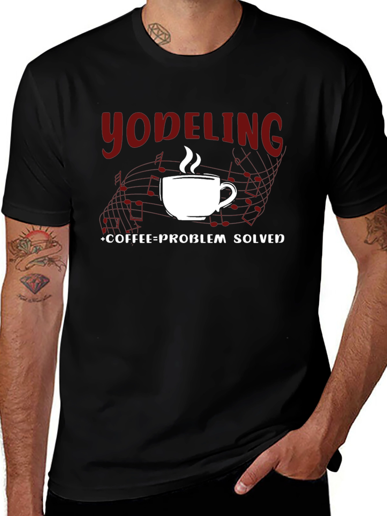 Yodeling Coffee Problem Solver T-Shirt