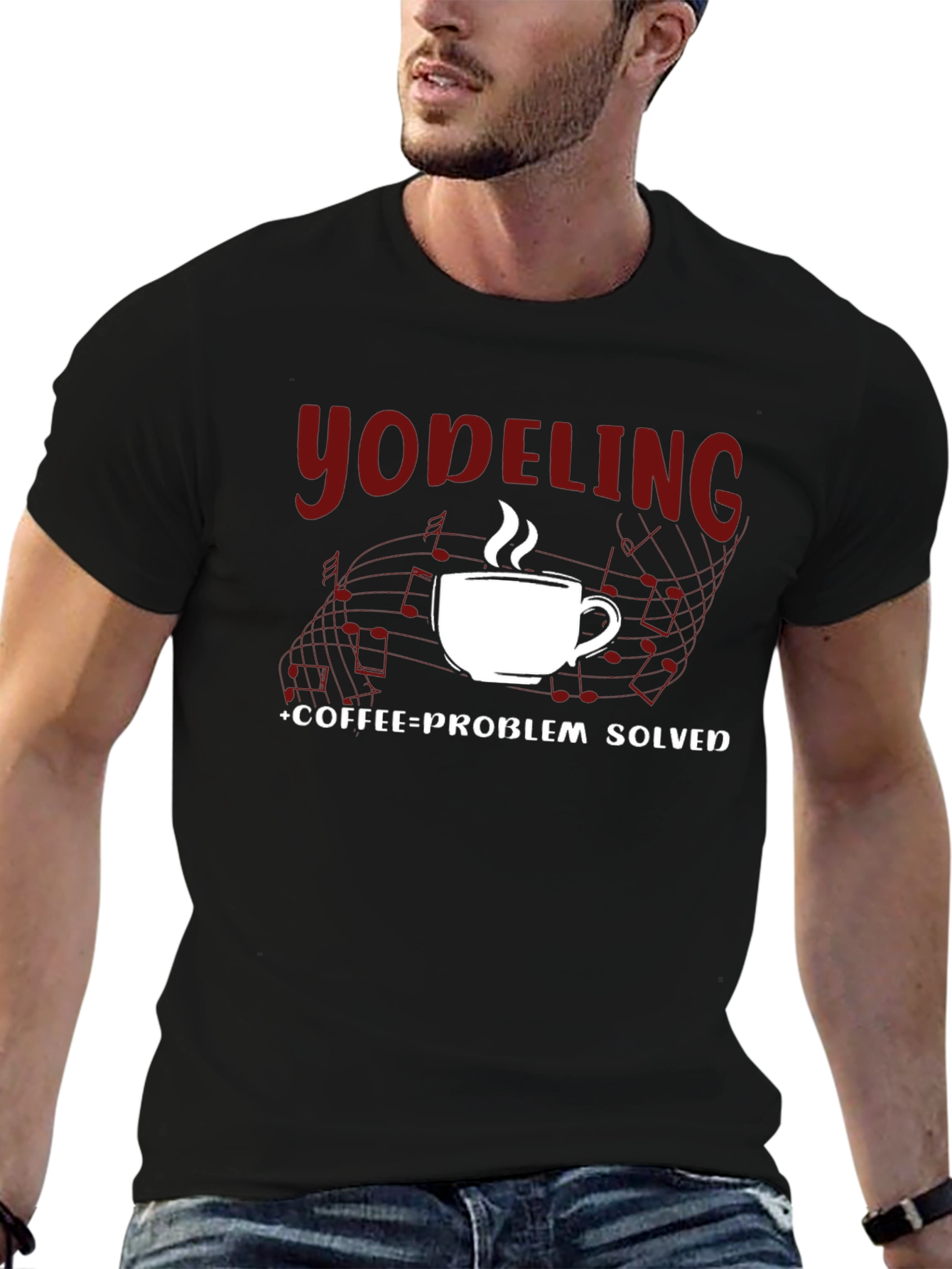Yodeling Coffee Problem Solver T-Shirt