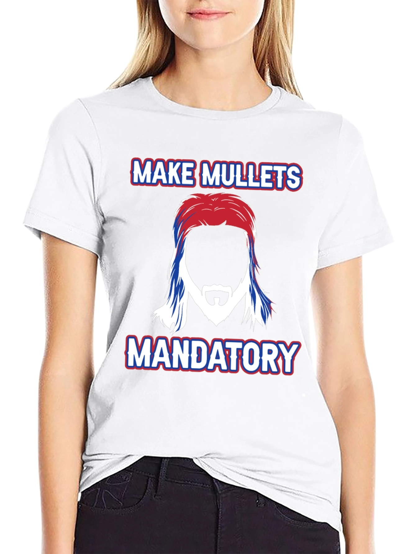Make Mullets Mandatory Graphic T-Shirt
