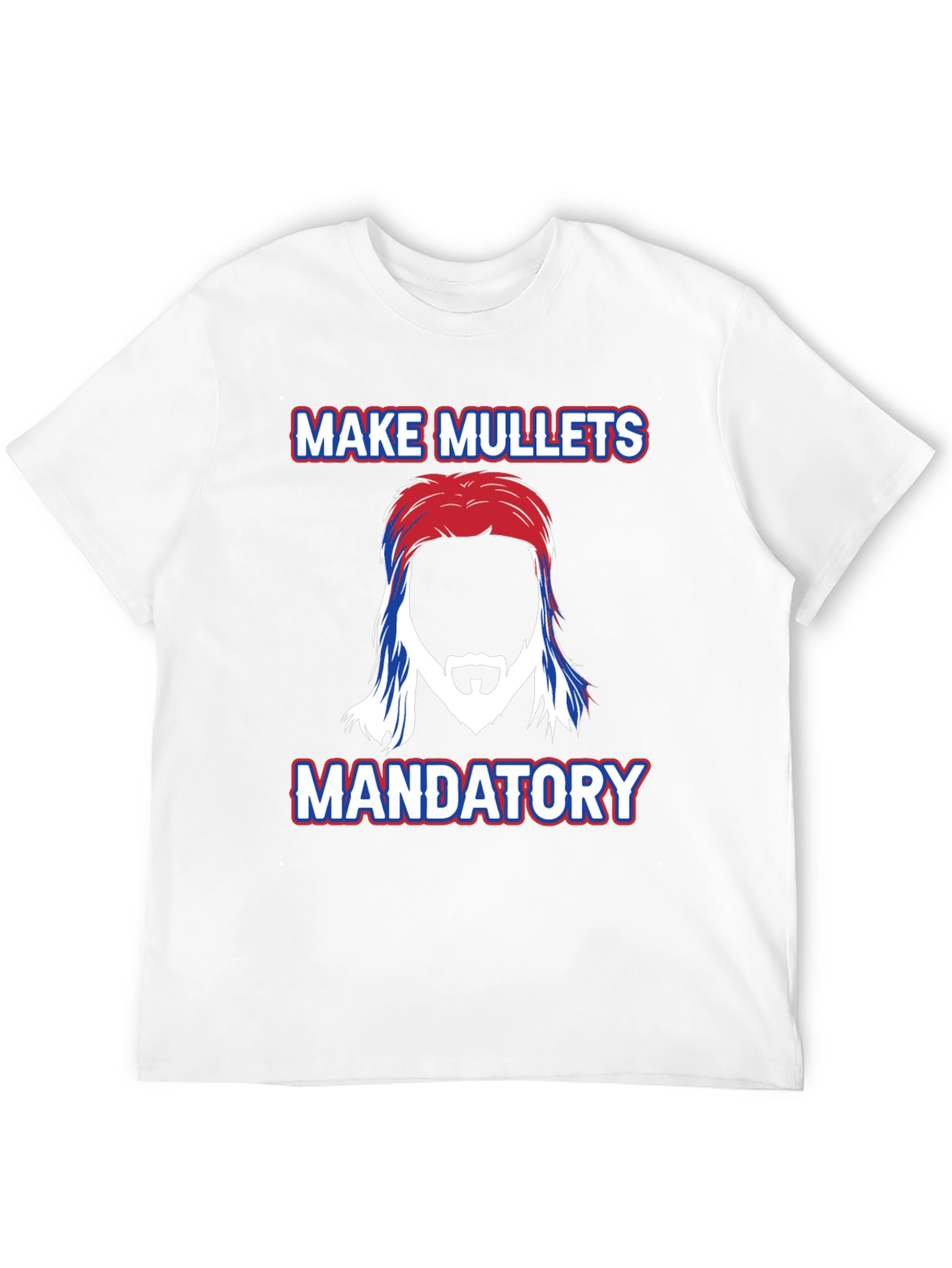 Make Mullets Mandatory Graphic T-Shirt