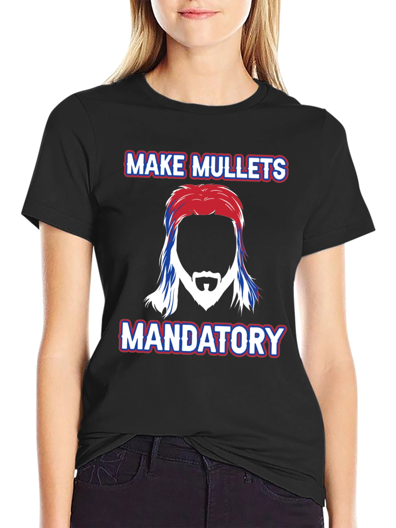 Make Mullets Mandatory Graphic T-Shirt