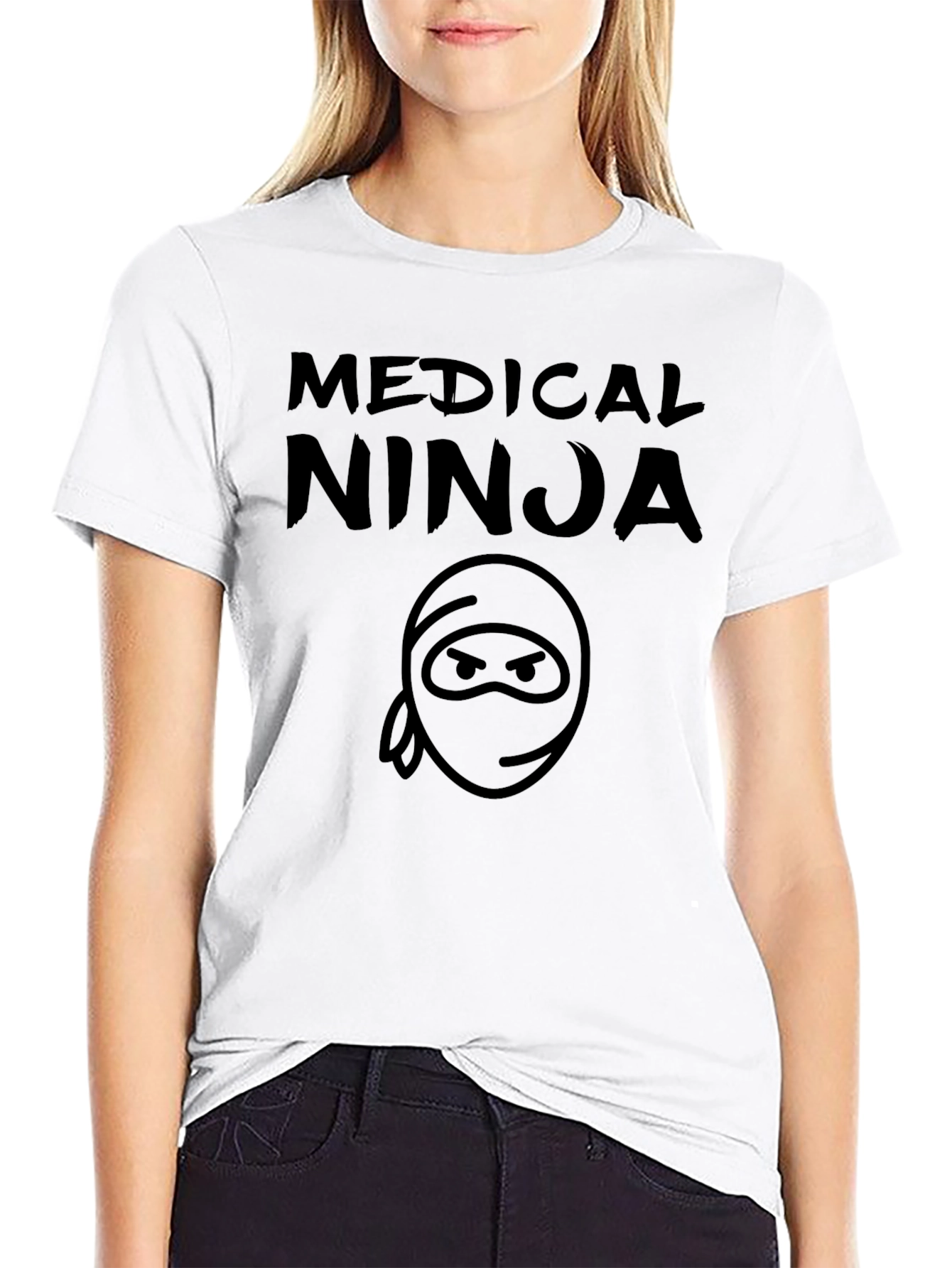 Medical Ninja Black T-Shirt - Graphic Tee