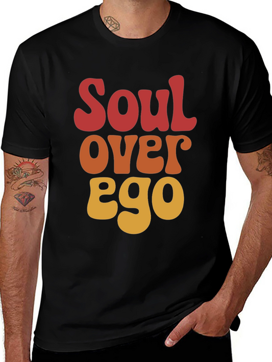 Soul Over Ego Retro Graphic T-Shirt